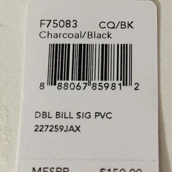 Coach Men’s Double Billfold Signature PVC Wallet - Picture 7 of 7